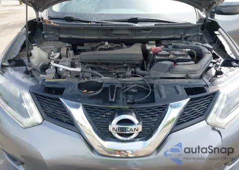 2016 Nissan Rogue Sv из США, поврежденный, VIN KNMAT2MV6GP677634